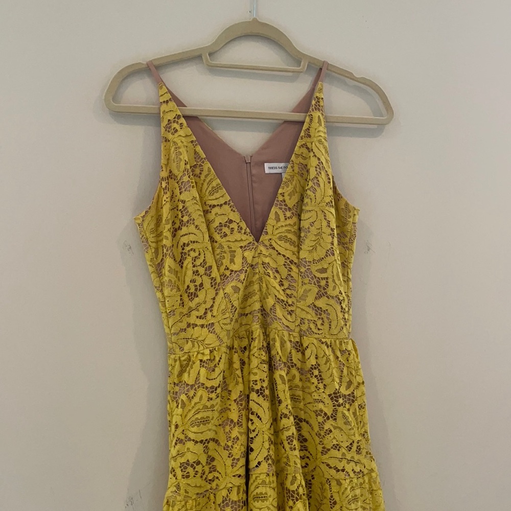 Lace maxi dress